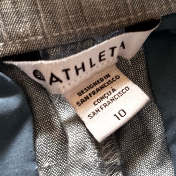 Athleta Cabo Linen Chambray Joggers Size 10
Drawstring Pull-on Pants - Picture 8 of 12